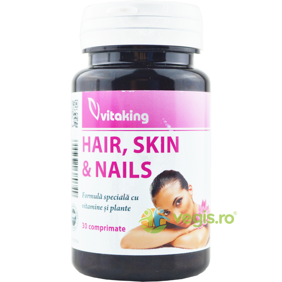 Hair, Skin & Nails (Formula pentru Par, Piele si Unghii) 30cpr vegis.ro