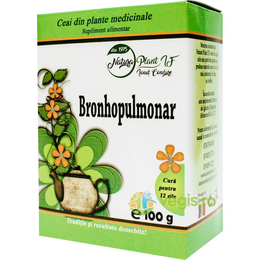 Ceai Bronhopulmonar 100g NATURA PLANT