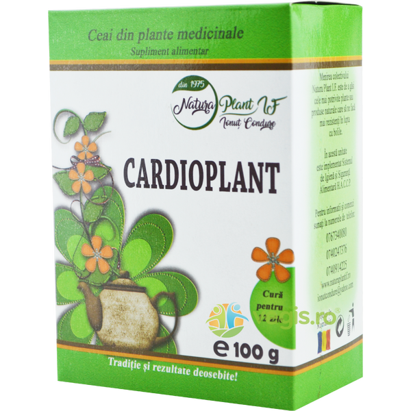 Ceai Cardioplant 100g, NATURA PLANT, Ceaiuri vrac, 1, Vegis.ro