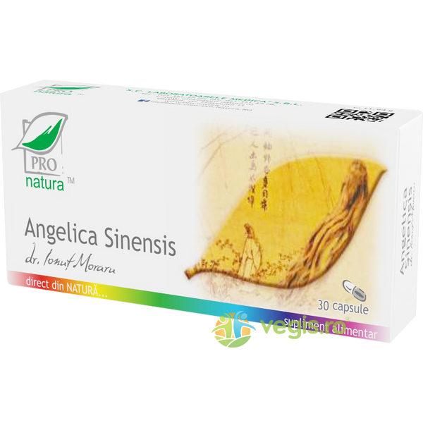 Angelica Sinensis 30cps, MEDICA, Remedii Capsule, Comprimate, 1, Vegis.ro