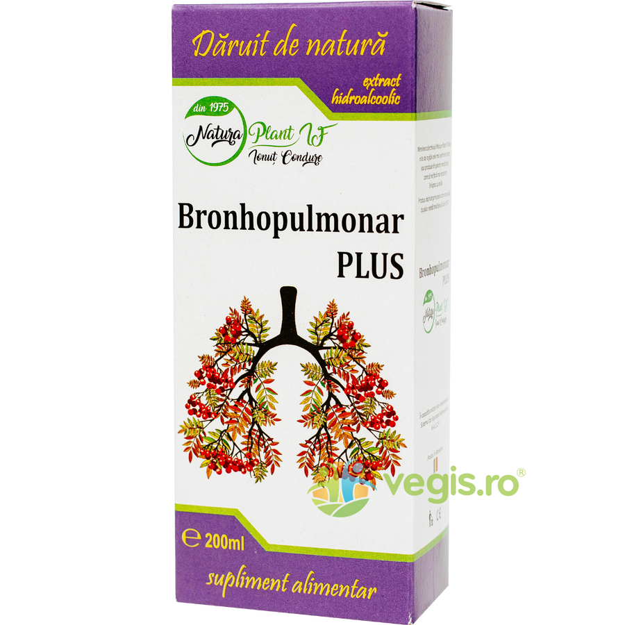 Extract Bronhopulmonar Plus 200ml NATURA PLANT