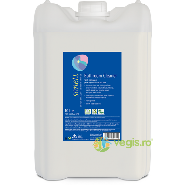Detergent pentru Baie Ecologic/Bio 10L, SONETT, Produse de Curatenie Casa, 1, Vegis.ro