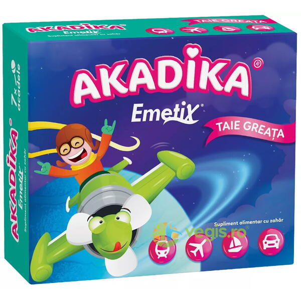 Emetix Acadele Akadika 7buc, FITERMAN PHARMA, Suplimente pentru copii, 1, Vegis.ro
