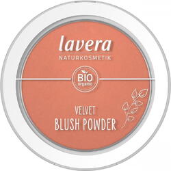 Fard de Obraz Rosy Peach 01 - Velvet Blush Powder 5g LAVERA