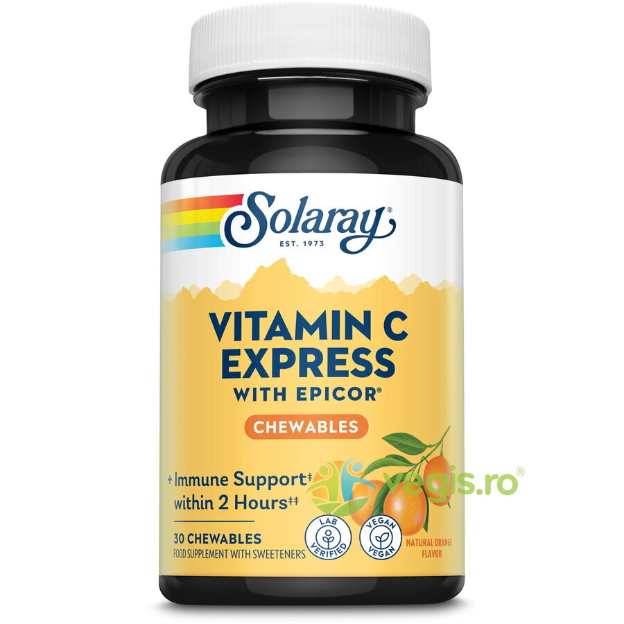 Vitamin C Express 30tb masticabile Secom,