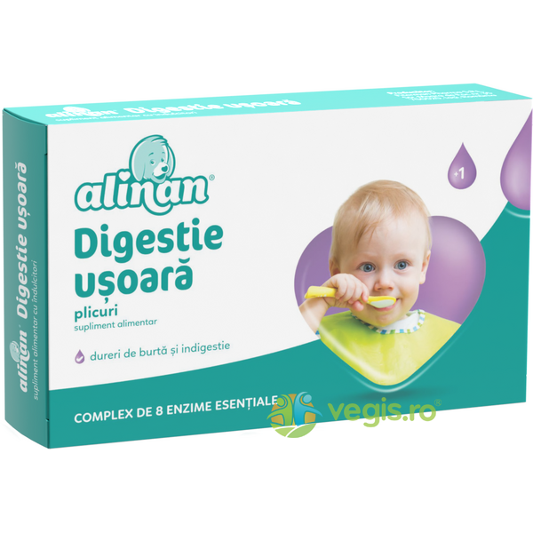Digestie Usoara pentru Copii Alinan 10dz, FITERMAN PHARMA, Pulberi & Pudre, 1, Vegis.ro
