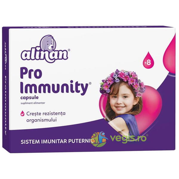 Pro Immunity Alinan 30cps, FITERMAN PHARMA, Capsule, Comprimate, 1, Vegis.ro