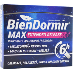 Bien Dormir Max Extended Release 30cpr FITERMAN PHARMA