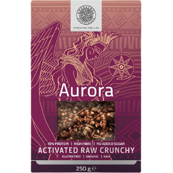 Gustare Raw Crunchy cu Seminte Activate Aurora Ecologica/Bio 250g ANCESTRAL SUPERFOODS
