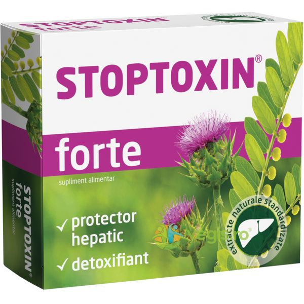 Stoptoxin Forte 30cps, FITERMAN PHARMA, Capsule, Comprimate, 1, Vegis.ro