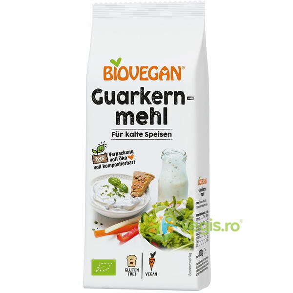 Guma de Guar fara Gluten Ecologica/Bio 100g, BIOVEGAN, Alimente BIO/ECO, 1, Vegis.ro