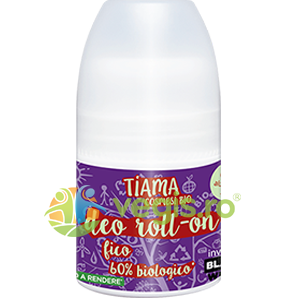 Deodorant Roll-On cu Extract de Smohine Ecologic/Bio 50ml, TIAMA, Deodorante naturale, 1, Vegis.ro