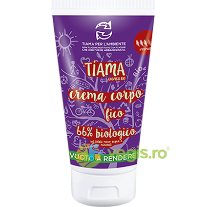 Crema de Corp cu Extract de Smochine Ecologic/Bio 150ml, TIAMA, Corp, 1, Vegis.ro