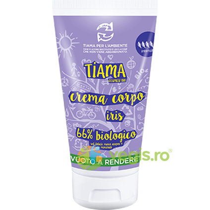 Crema de Corp cu Iris Ecologica/Bio 150ml, TIAMA, Corp, 1, Vegis.ro