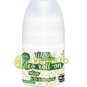 Deodorant Roll-On cu Extract de Maslin Ecologic/Bio 50ml, TIAMA, Deodorante naturale, 1, Vegis.ro