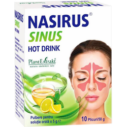 Nasirus Sinus Hot Drink 10plicuri PLANTEXTRAKT