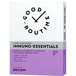 Immuno Essentials 15cpr dublu strat (Bi-layer) Secom, GOOD ROUTINE