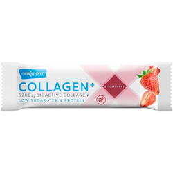 Baton Proteic 39% Proteine cu Colagen+ si Capsuni fara Gluten 40g MAXSPORT