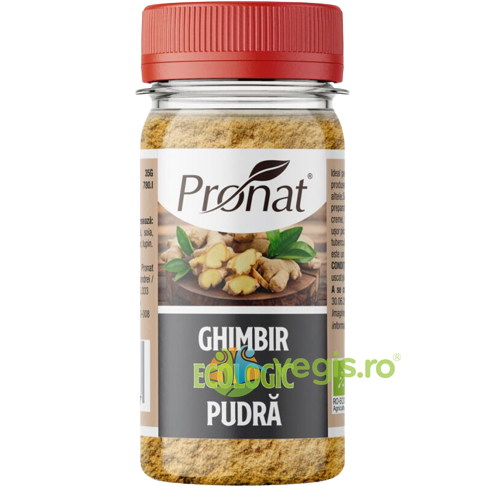 Ghimbir Pudra Ecologic/Bio 35g, PRONAT, Condimente, 1, Vegis.ro