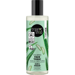 Tonic Facial Calmant pentru Toate Tipurile de Ten cu Aloe si Avocado 150ml ORGANIC SHOP