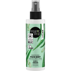 Spray Facial Hidratant pentru Toate Tipurile de Ten cu Aloe si Avocado 150ml ORGANIC SHOP