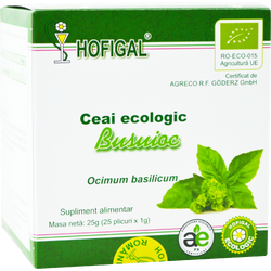 Ceai de Busuioc Ecologic/Bio 25dz HOFIGAL