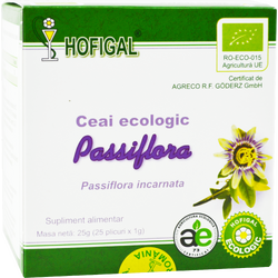 Ceai de Passiflora Ecologic/Bio 25dz HOFIGAL