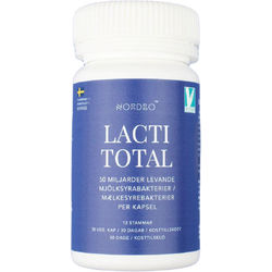 Probiotice LactiTotal (50 Miliarde) 30cps NORDBO