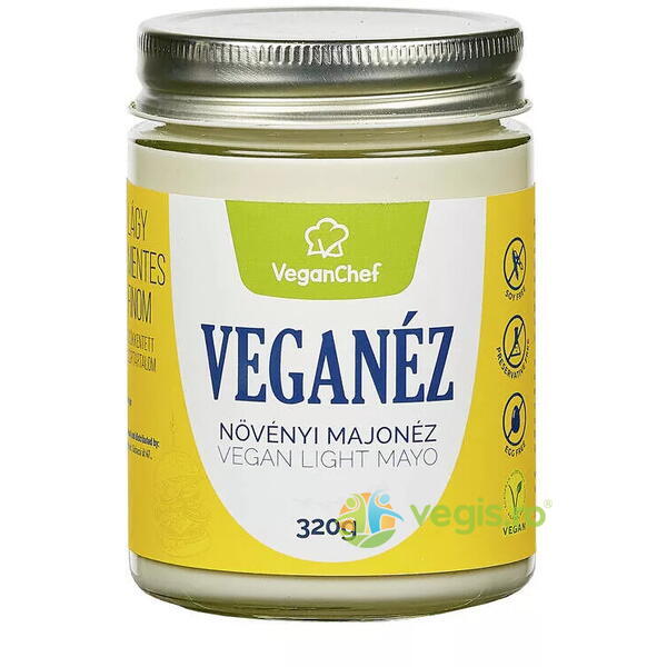 Maioneza Vegana Light  320g, VEGANCHEF, Alimentare, 1, Vegis.ro