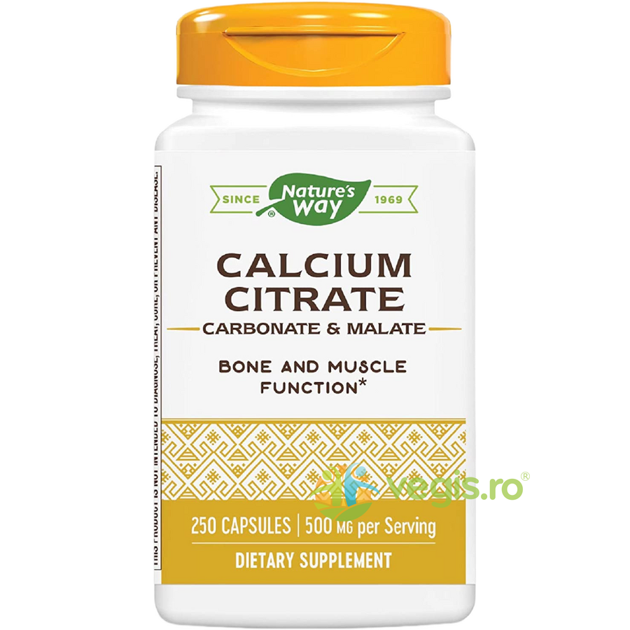 Calcium Citrate Complex 100cps Secom, Natures Way