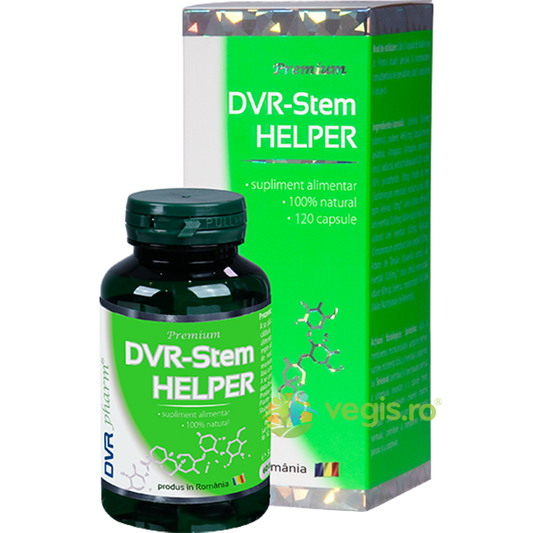 DVR-Stem Helper 120cps, DVR PHARM, Remedii Capsule, Comprimate, 1, Vegis.ro