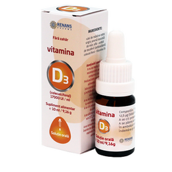 Vitamina D3 1700UI/ml 10ml RENANS PHARMA
