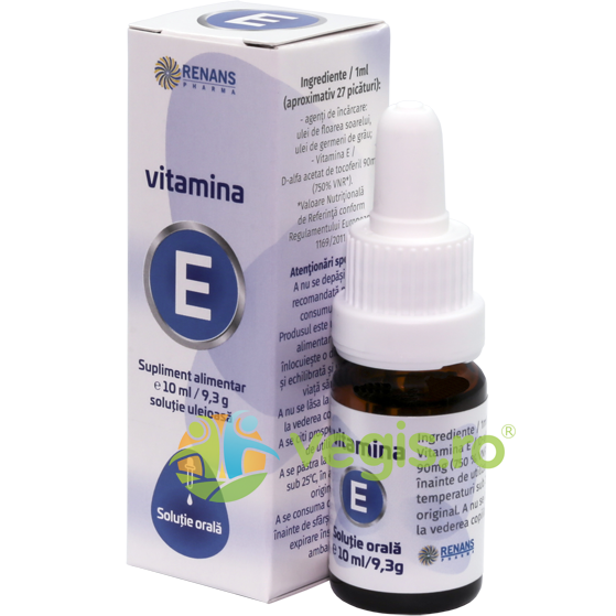 Vitamina E 10ml 10ml Suplimente