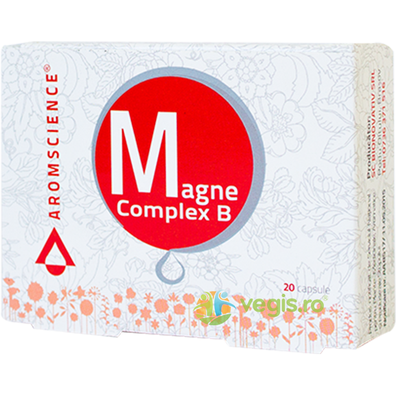 Magne Complex B 20cps, BIONOVATIV, Vitamine, Minerale & Multivitamine, 1, Vegis.ro