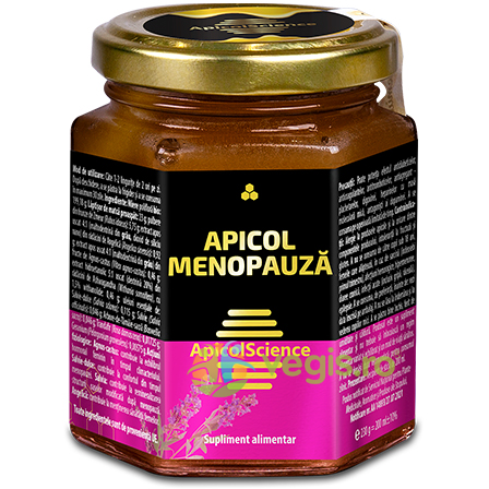 Apicol Menopauza 200ml, APICOLSCIENCE, Miere de albine, 1, Vegis.ro