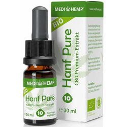 Hemp Pure cu 10% CBD Ecologic/Bio 10ml MEDIHEMP