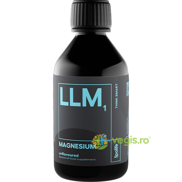 LLM1 - Magneziu Lipozomal 250ml, LIPOLIFE, Suplimente Lichide, 1, Vegis.ro