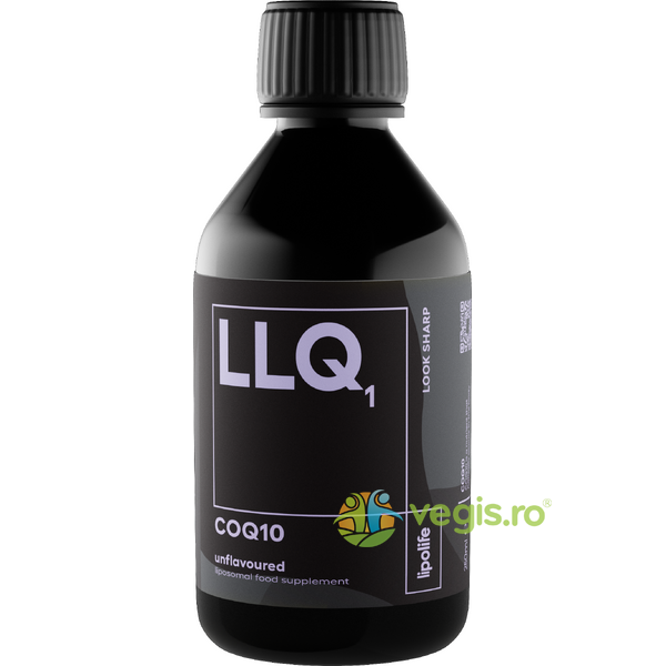 LLQ1 - Coenzima Q10 Lipozomala 240ml, LIPOLIFE, Suplimente Lichide, 1, Vegis.ro