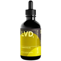 LVD1 - Vitamina D3 si Vitamina K2 Lipozomala 60ml LIPOLIFE