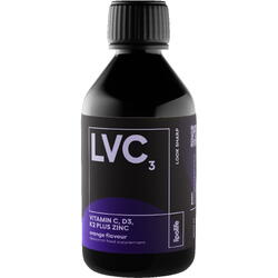 LVC3 - Vitamina C, D3, K2 + Zinc Lipozomale 250ml LIPOLIFE