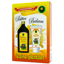 Pachet Bitter Taina Plantelor 200ml + Balsam Taina Plantelor 50ml HYPERICUM