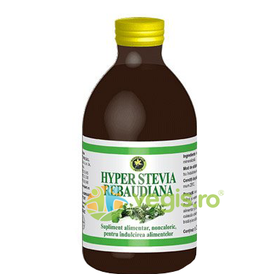 Stevia Rebaudiana 250ml, HYPERICUM, Indulcitori naturali, 1, Vegis.ro