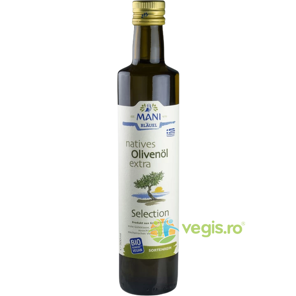 Ulei de Masline Extra Virgin Selection Ecologic/Bio 500ml, MANI, Ulei de gatit, 1, Vegis.ro