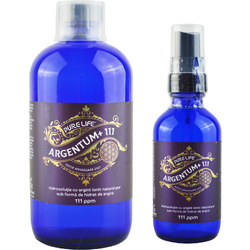 Pachet Argentum (111ppm) 480ml+60ml PURE LIFE