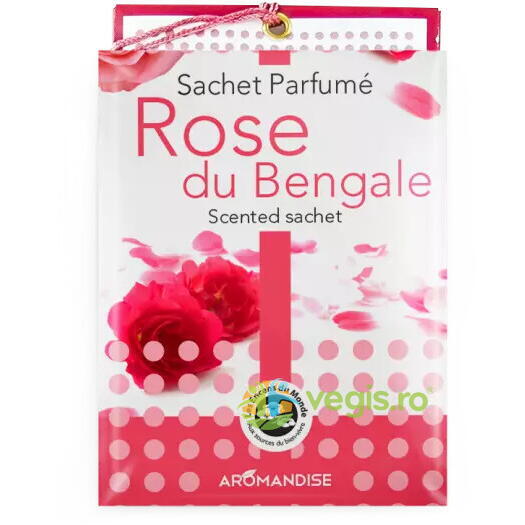 Odorizant Pliculet Parfumat Trandafir Bengalez, AROMANDISE, Produse auxiliare, 1, Vegis.ro