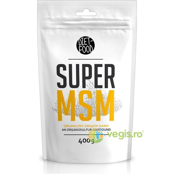 MSM Pulbere 400g, DIET FOOD, Pulberi & Pudre, 1, Vegis.ro