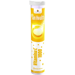 Sun Health Vitamina C 20cpr efervescente SUN WAVE PHARMA