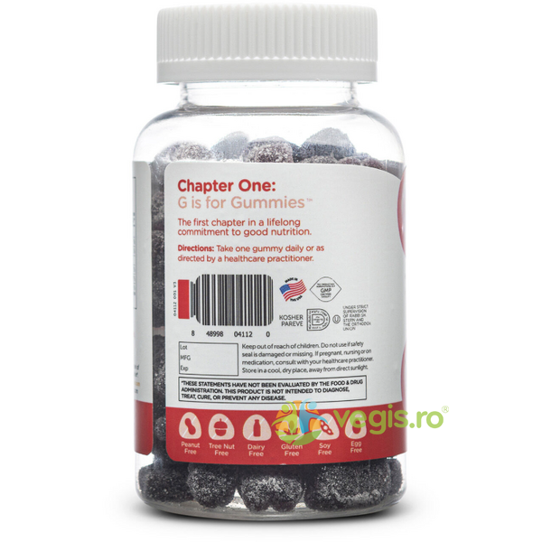 Formula cu Fier Chapter One 60 jeleuri, ADVANCED NUTRITION BY ZAHLER, Capsule, Comprimate, 5, Vegis.ro