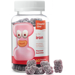 ADVANCED NUTRITION BY ZAHLER, Formula cu Fier Chapter One 60 jeleuri, Vegis.ro