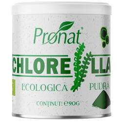 Chlorella Pulbere Ecologica/Bio 90g PRONAT